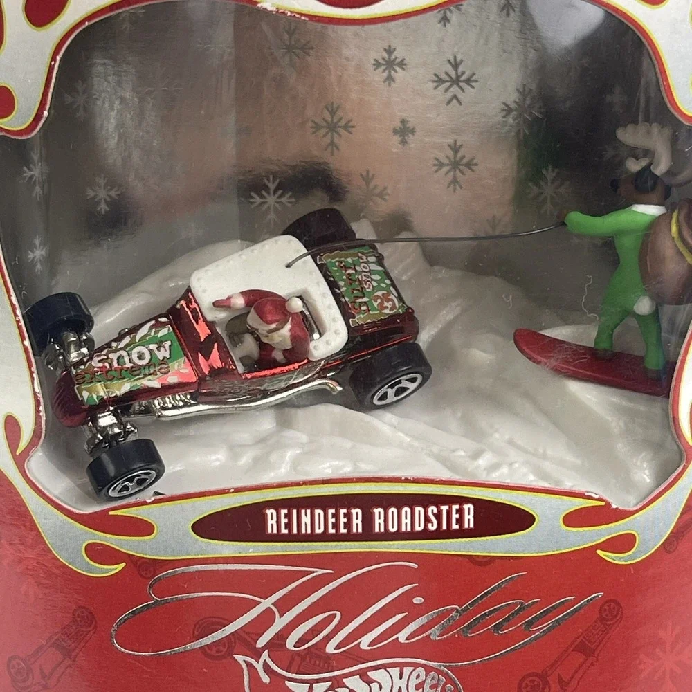 Hot Wheels Holiday Reindeer Roadster  Holiday 2000 New in Box 29083